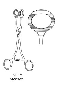 Doyen Uterine Polypus Forcep